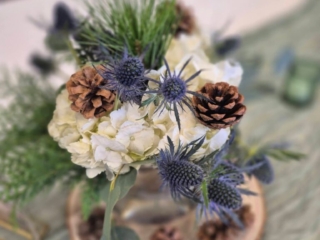 wedding flower compositions by Green Village Flowers, Joliet IL