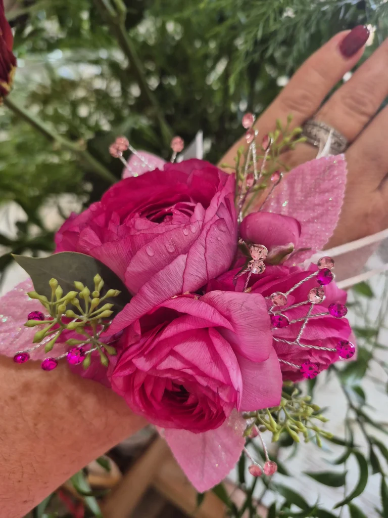 Pink roses - prom and homecoming