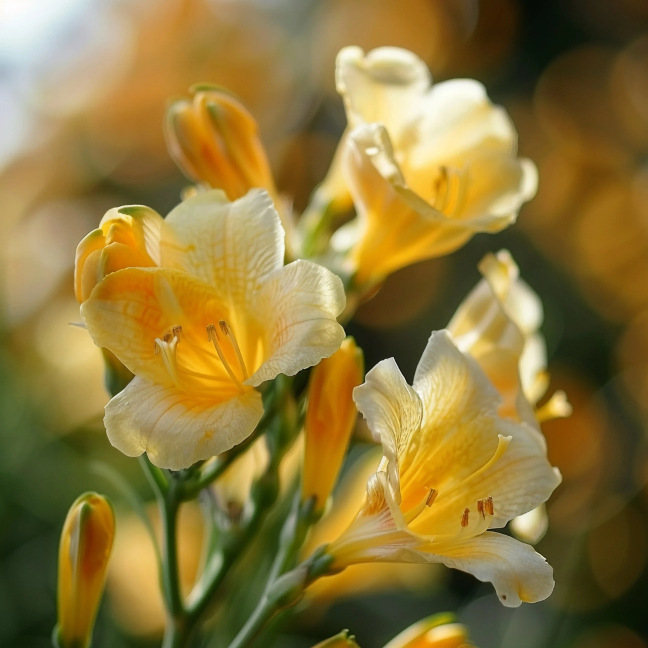 bouquet flowers freesia